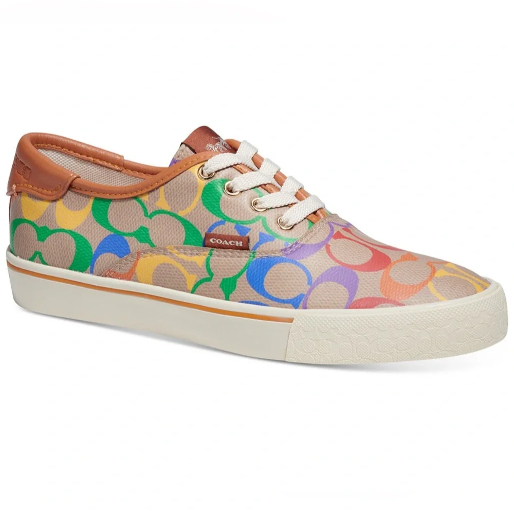 Coach Citysole Skate Lace-Up Sneakers Multicolor Women’s  Size 9 B